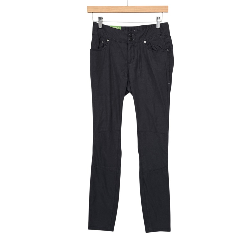 NWT Toad&Co Womens Debug Flextime Skinny Pant Black Insect Shield Size 4 Hiking